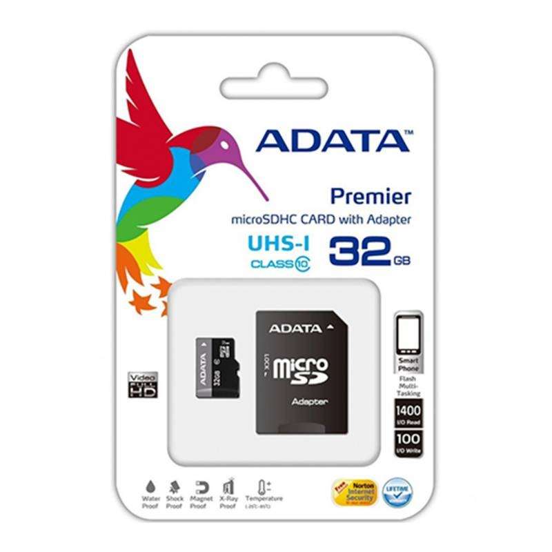 Memoria Micro SD Adata capacidad 256 GB