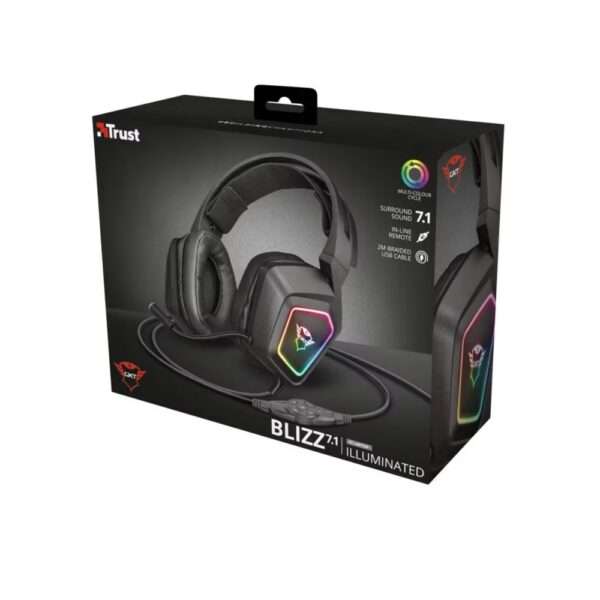 Audifono Gamer Trust Blizz Rgb 7.1 Usb