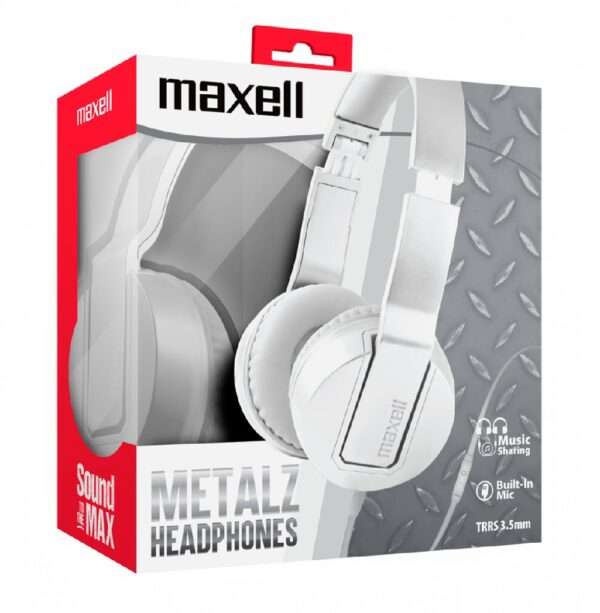 Audifonos Con Cable Metalz Sms-10 Maxell