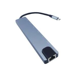 Hub Usb Tipo C 8 En 1