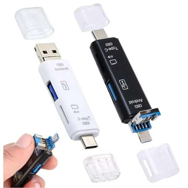 Lector de Tarjetas de Memoria Usb y Tipo C