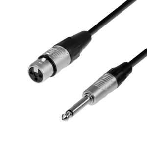 Cable Audio Xlr a Jack Mono 3 Mt