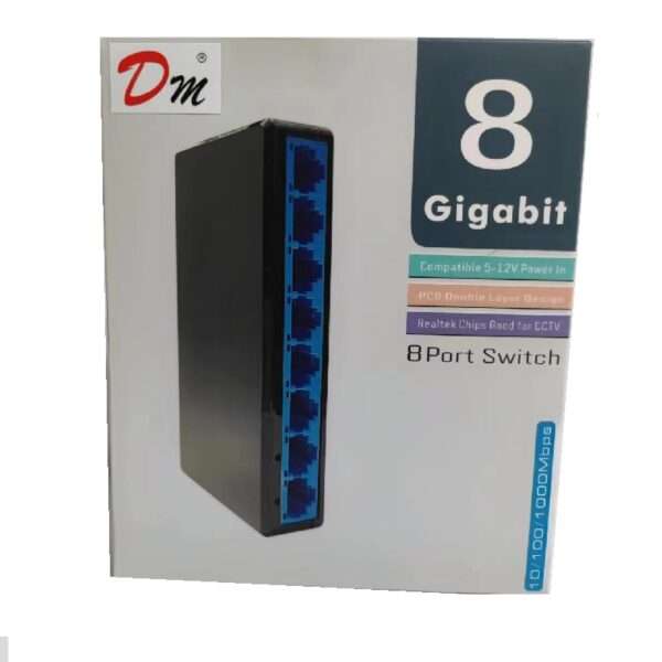 Switch 8 Puertos 1000 Gigabit