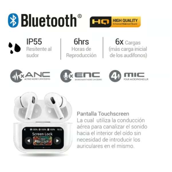 Audifonos Inalambricos Air Smart Touch Mlab